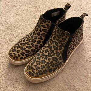 Toms Bryce Leopard Print High-Top Sneaker